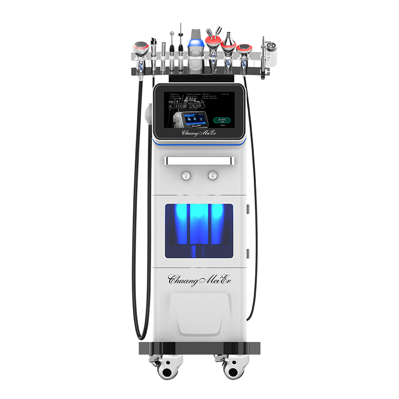 2022 New 11 In 1 Multifunction Hydro Water Microdermabrasion Jet Peel H2O2 Facial Beauty Machine