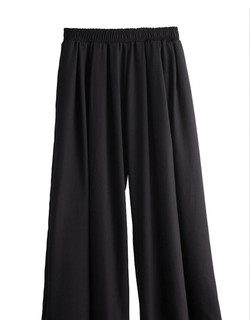 Men's Pants Dark Four Seasons Style Loose Casual Hair Stylist Young And Women's Pleated Skirt Wide Leg Pant, Black
Men's Pants Dark Four Seasons Style Loose Casual Hair Stylist Young And Women's Pleated Skirt Wide Leg Pant, Black