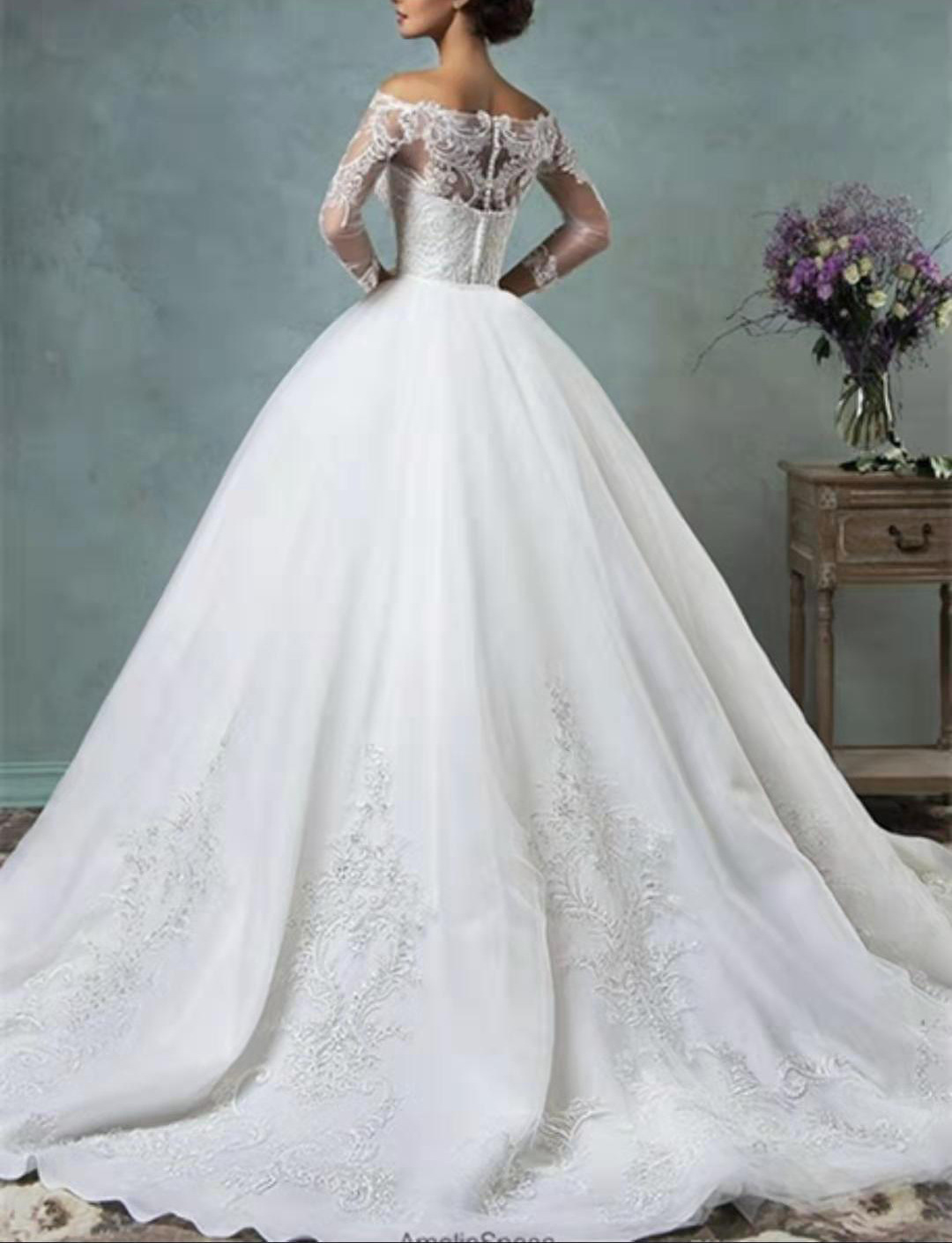 Vintage Saudi Arabia Wedding Dress High Neck Long Sleeve Bridal Gowns Crystal Bride Robes De Mariee Plus Size Beaded Mermaid Wed Dresses 403