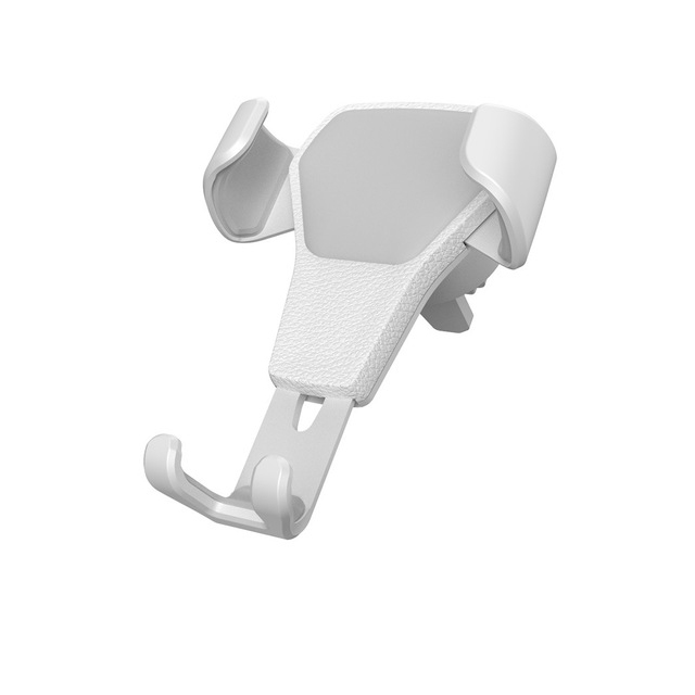 Automatic Locking Gravity Universal Air Vent GPS Cell Phone Holder Car Mount Stand Grille Buckle Type Compatible with All Apple iP