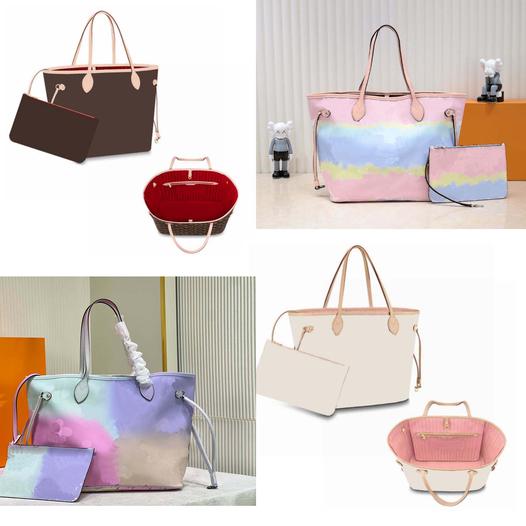 High Quality Designer Never Tote Women Shopping Bags Luxury Fashion Shoulder Handbag PM MM GM Leather Checked Embossed Black Totes Full Bag, Nude embossed
High Quality Designer Never Tote Women Shopping Bags Luxury Fashion Shoulder Handbag PM MM GM Leather Checked Embossed Black Totes Full Bag, Nude embossed