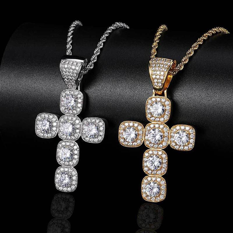Pendant Necklaces Hip Hop Square CZ Stone Paved Bling Iced Out Solid Cross Pendants For Men Rapper Jewelry GiftPendant PendantPendant
Pendant Necklaces Hip Hop Square CZ Stone Paved Bling Iced Out Solid Cross Pendants For Men Rapper Jewelry GiftPendant PendantPendant