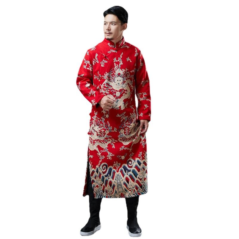 Ethnic Clothing Traditional Chinese For Men Cotton Linen Autumn Winter Hanfu Homme Long Robe Kimono Dragon Mandarin Gown MensEthnic
Ethnic Clothing Traditional Chinese For Men Cotton Linen Autumn Winter Hanfu Homme Long Robe Kimono Dragon Mandarin Gown MensEthnic