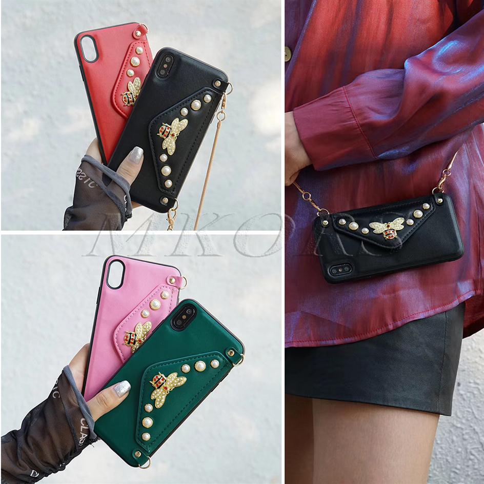 For iPhone 11 X XS MAX XR 11PRO 11PROMAX 8 8Plus 7 7Plus Bee Shoulder Phone Case Leisure Chain Lanyard Cover for iPhone11 Wallet s297B, Green
For iPhone 11 X XS MAX XR 11PRO 11PROMAX 8 8Plus 7 7Plus Bee Shoulder Phone Case Leisure Chain Lanyard Cover for iPhone11 Wallet s297B, Green