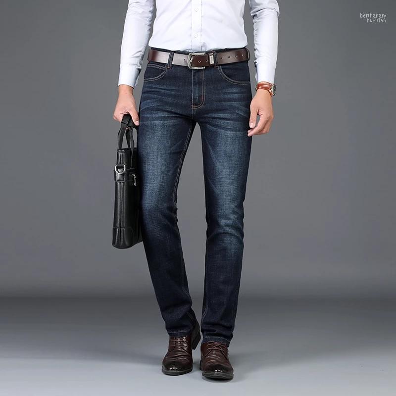 Men's Jeans Brand European American Style Stretch Men Luxury Men's Denim Trousers Slim Straight Deep Blue Gentleman Mens StretchMen's Be
Men's Jeans Brand European American Style Stretch Men Luxury Men's Denim Trousers Slim Straight Deep Blue Gentleman Mens StretchMen's Be
