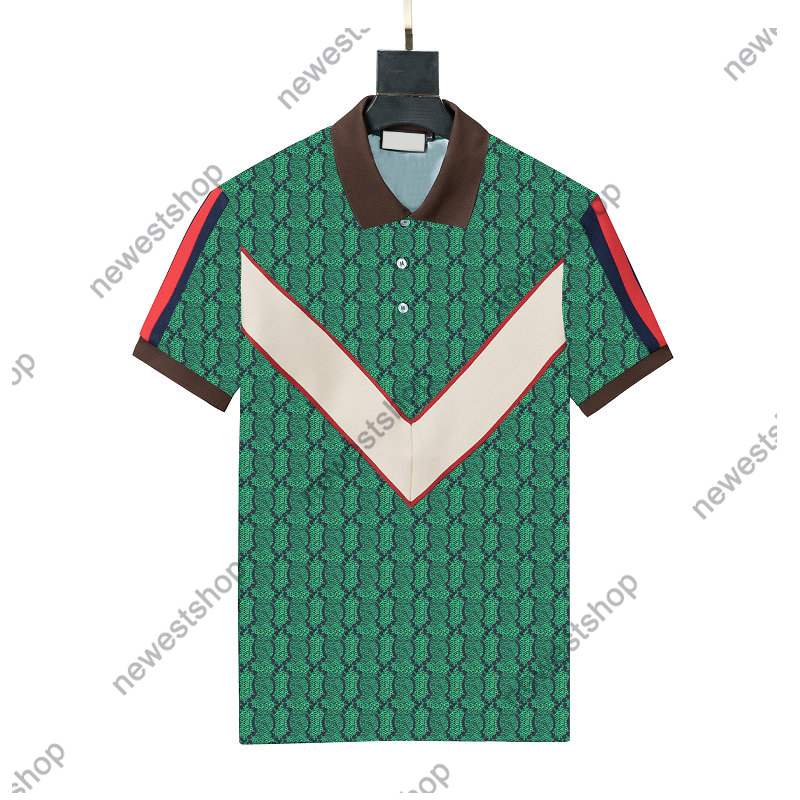 2022 Summer Designer polo Shirts Mens luxury collar montage stripe print TShirts fashion womens letter printing t-shirt casual tshirt tee, Green
2022 Summer Designer polo Shirts Mens luxury collar montage stripe print TShirts fashion womens letter printing t-shirt casual tshirt tee, Green