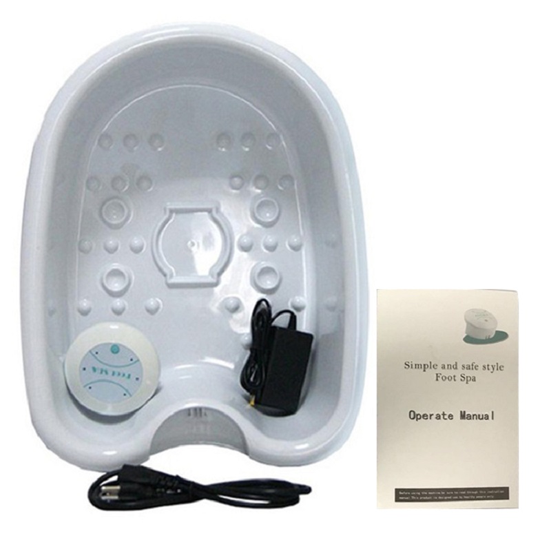 Foot Spa Detox Machine with Portable Bag, Ionic Detox Foot Bath Machine Hydrogen Negative ion Tub with Foot Basin