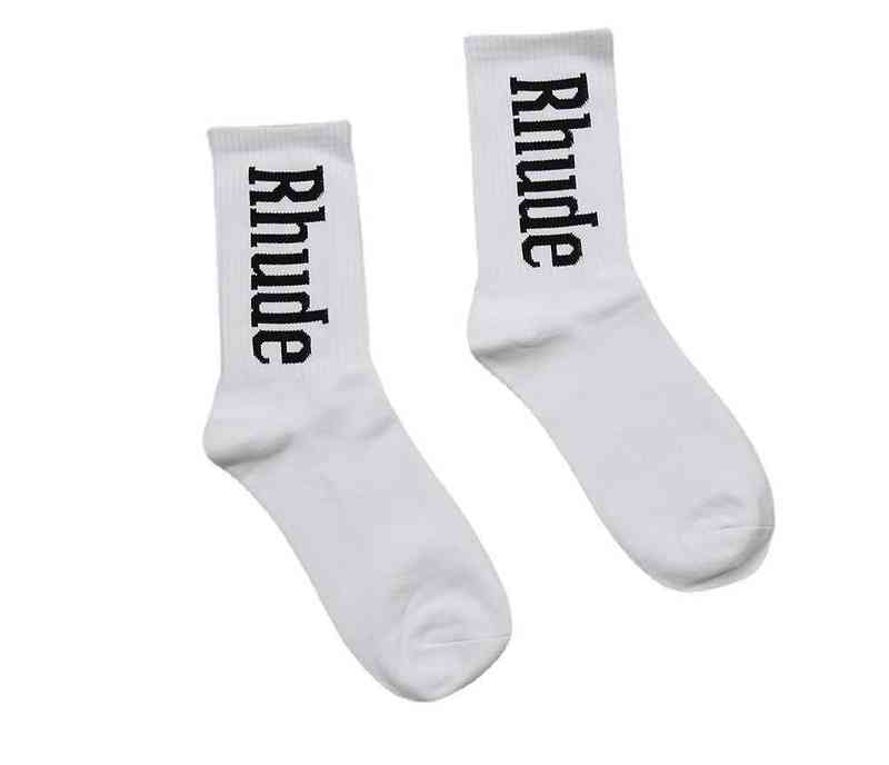 Three Pairs of Rhude Cigarette Case Letter Cotton Street Trend Socks for Men and Women, Letter white
Three Pairs of Rhude Cigarette Case Letter Cotton Street Trend Socks for Men and Women, Letter white