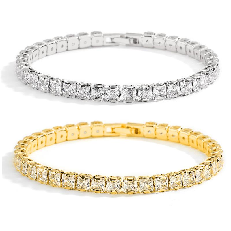 Beaded, Strands Fashion Zircon Chain Bracelet Men Women Crystal Minimalist Full Rhinestone Single Row
Beaded, Strands Fashion Zircon Chain Bracelet Men Women Crystal Minimalist Full Rhinestone Single Row