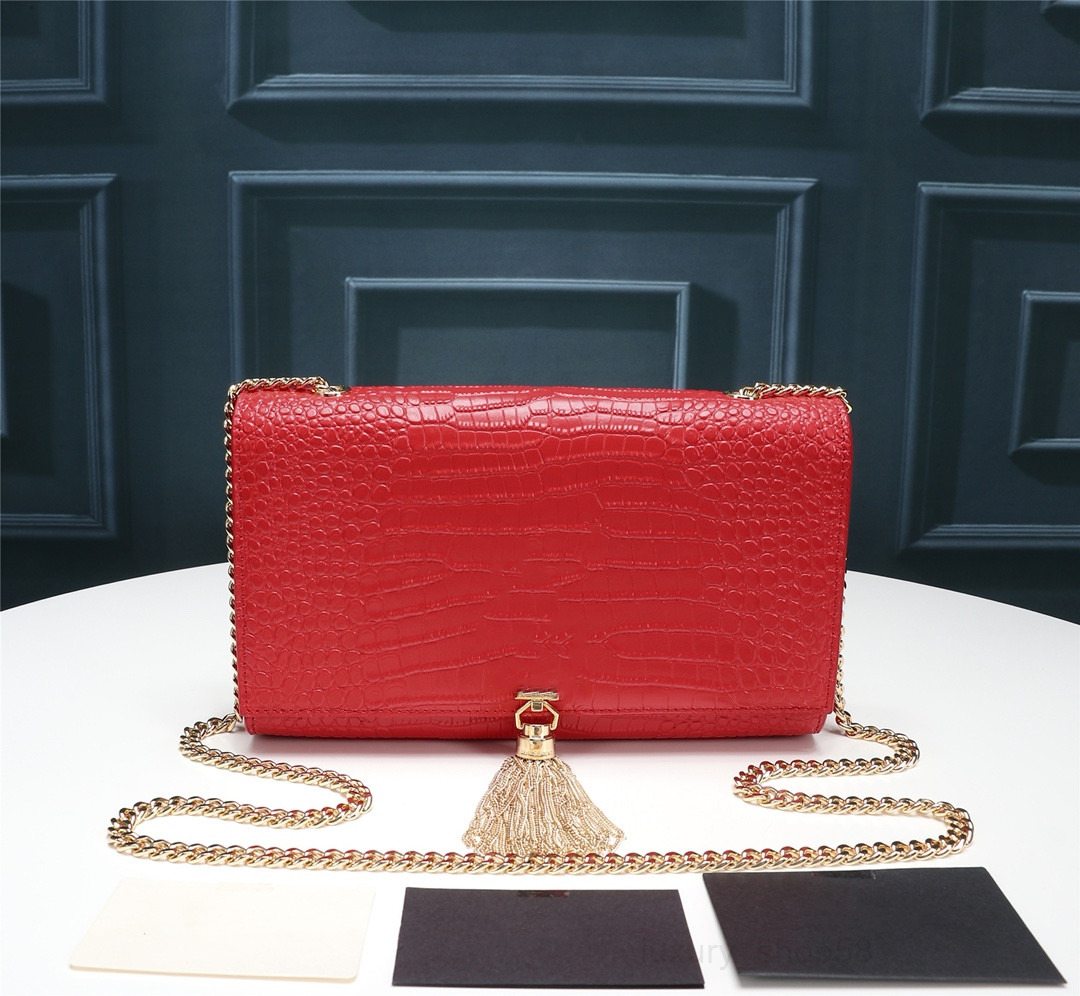 Crossbody Designer Shoulder Bags Women Alligator Leather Chain Purse f, #1 size:24x14.5x5.5cm
Crossbody Designer Shoulder Bags Women Alligator Leather Chain Purse f, #1 size:24x14.5x5.5cm