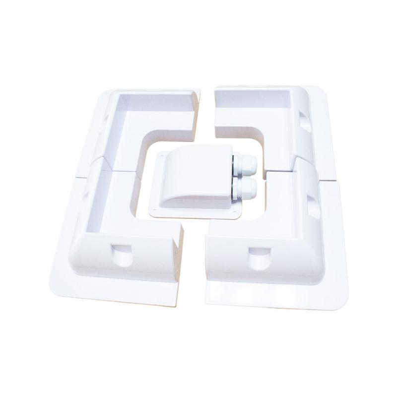 Parts Practical Outdoor Punch Free Junction Box Bracket Durable ABS Solar Panel Universal For Rv Yacht Easy Install Stable Waterproof
Parts Practical Outdoor Punch Free Junction Box Bracket Durable ABS Solar Panel Universal For Rv Yacht Easy Install Stable Waterproof