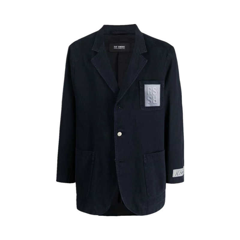 Men' suits high street shiosai homemade Raf Simons style Lapel suit with loose profile, Black
Men' suits high street shiosai homemade Raf Simons style Lapel suit with loose profile, Black