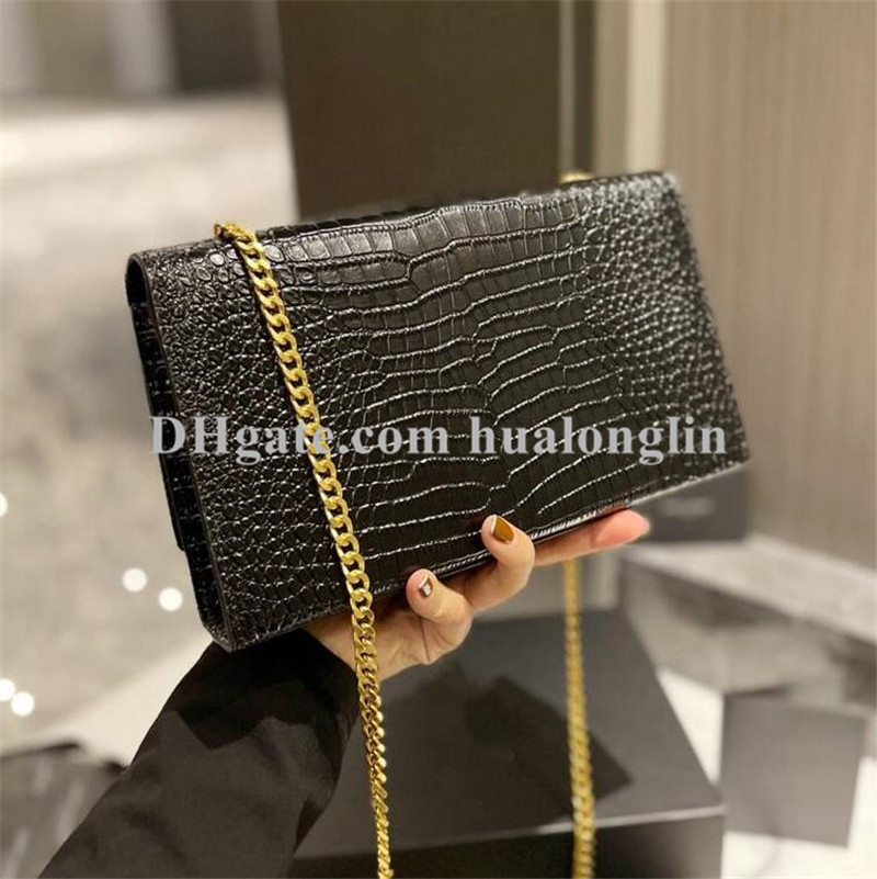 Women Handbag shoulder bag woman purse genuine leather original box messenger chain fashion bags handbags alligator, 1188 black-gold
Women Handbag shoulder bag woman purse genuine leather original box messenger chain fashion bags handbags alligator, 1188 black-gold