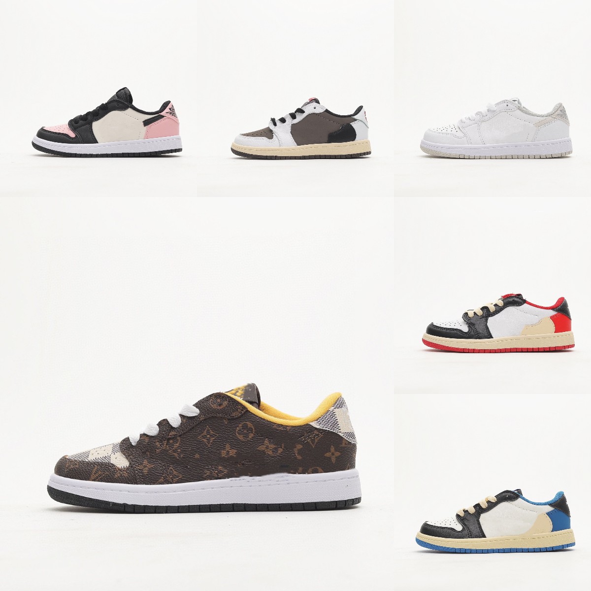 Designers 1S Kids Basketball shoes Youth Hook Loop Elastic band Toddlers Royal Obsidian Chicago Low Running shoes Infant Big Boys Girls Sneakers Size 26-35
Designers 1S Kids Basketball shoes Youth Hook Loop Elastic band Toddlers Royal Obsidian Chicago Low Running shoes Infant Big Boys Girls Sneakers Size 26-35