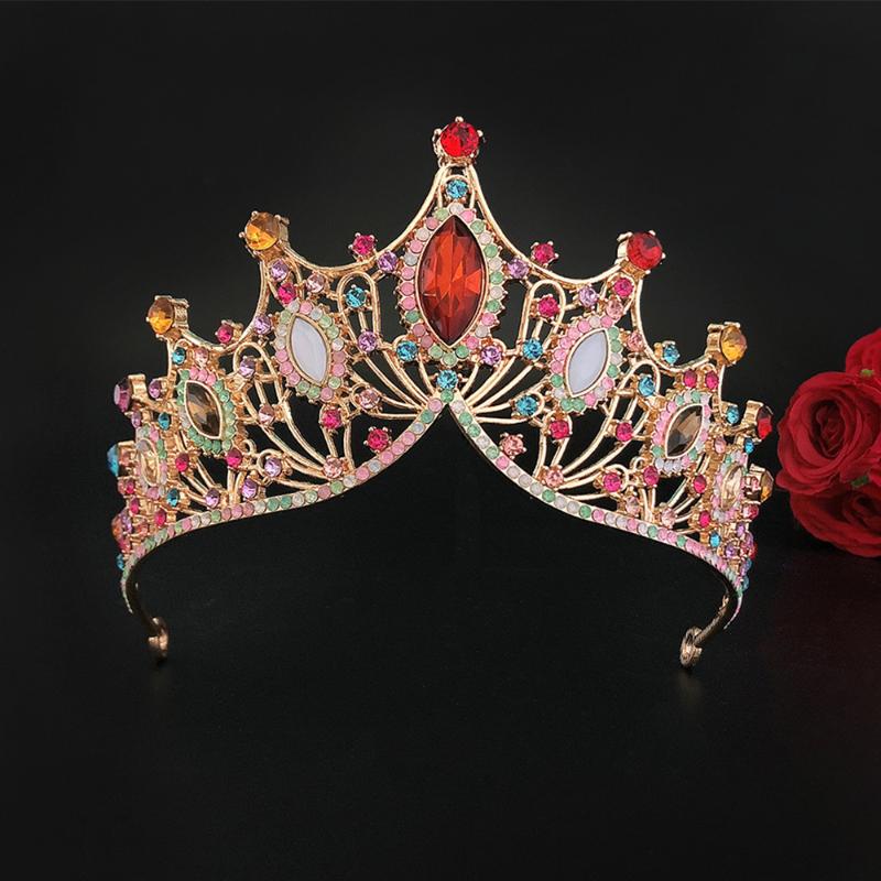 Hair Clips & Barrettes European And American Color Rhinestone Baroque Bridal Headband Accessories Birthday Queen Crown Style Fashion Retro L
Hair Clips & Barrettes European And American Color Rhinestone Baroque Bridal Headband Accessories Birthday Queen Crown Style Fashion Retro L