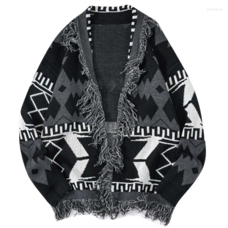 Men's Sweaters Japanese Cardigan Men Sweater Woman Loose Casual Hip Hop Streetwear Vintage Retro Harajuku Ripped Knitted Cardigans Coat Perf, Black
Men's Sweaters Japanese Cardigan Men Sweater Woman Loose Casual Hip Hop Streetwear Vintage Retro Harajuku Ripped Knitted Cardigans Coat Perf, Black