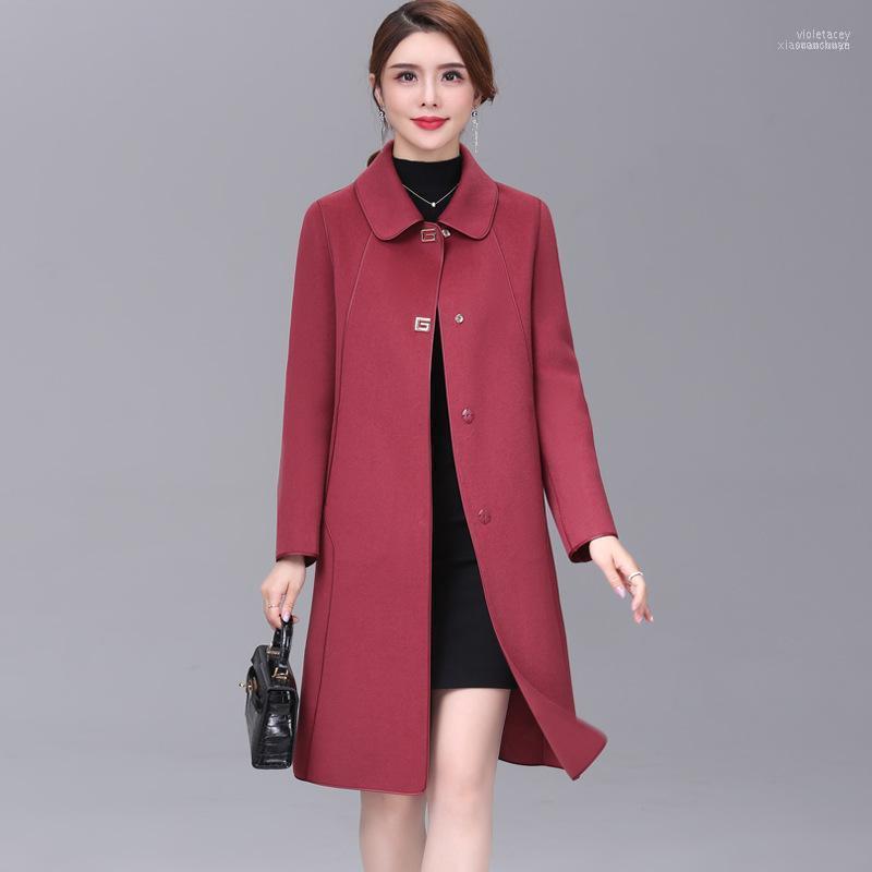 Men' Wool & Blends Face Woolen Coat Women' Fall / Winter 2022 Medium Length Mother Fashion Double Faced Cashmere Woman1 Viol22, Gray
Men' Wool & Blends Face Woolen Coat Women' Fall / Winter 2022 Medium Length Mother Fashion Double Faced Cashmere Woman1 Viol22, Gray