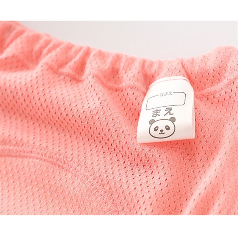 8PCS Waterproof Mesh Training Pants Reusable Toilet Trainer Panty Underwear Bebe Cloth Diaper Briefs Wholesale 220512