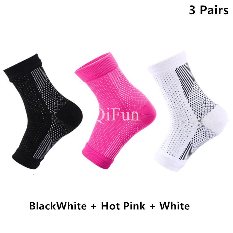 Men's Socks Pairs Foot Anti Fatigue Compression Sleeve Ankle Support Running Cycle Basketball Sports Outdoor Brace SocksMen's, Hot pink 3 pairs
Men's Socks Pairs Foot Anti Fatigue Compression Sleeve Ankle Support Running Cycle Basketball Sports Outdoor Brace SocksMen's, Hot pink 3 pairs