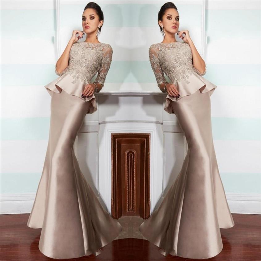 2020 Custom Made Lace Taffeta Mother of Bride Groom Dresses Half Long Sleeve Beads Peplum Mermaid Evening Wear Bridal Gowns256L
2020 Custom Made Lace Taffeta Mother of Bride Groom Dresses Half Long Sleeve Beads Peplum Mermaid Evening Wear Bridal Gowns256L