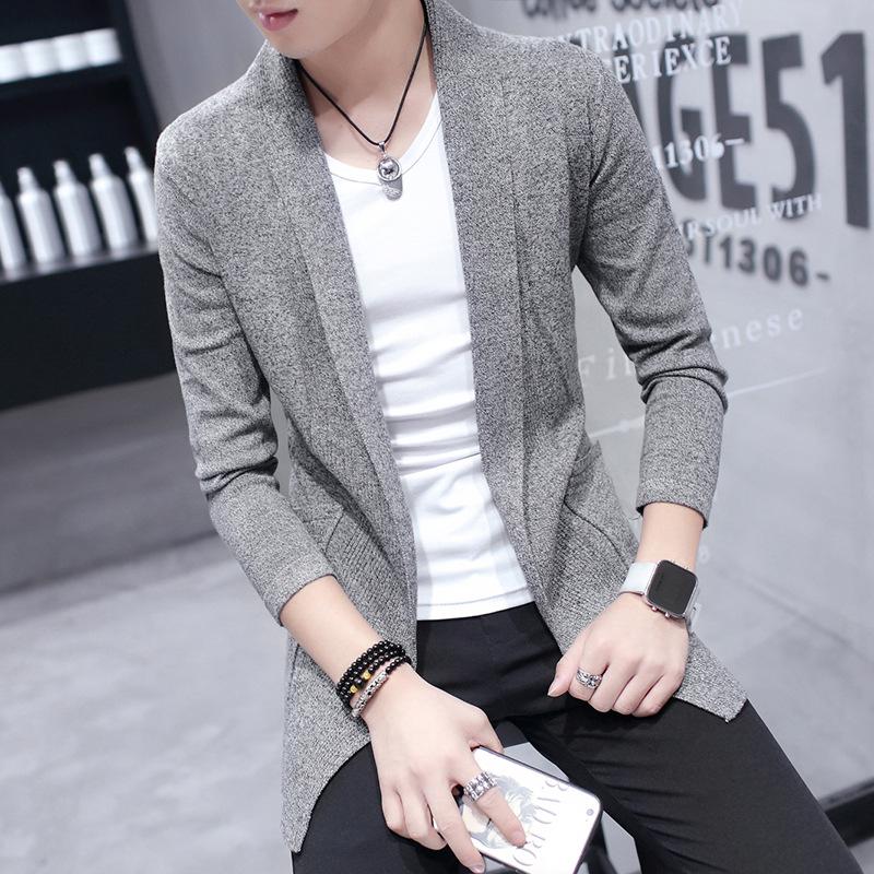Men's Sweaters Fashion 2022 Autumn Winter Cardigan Men Korean Slim Fit Long Sleeve V Neck For Streetwear Casaco Masculino 3XL-MMen's, Gray
Men's Sweaters Fashion 2022 Autumn Winter Cardigan Men Korean Slim Fit Long Sleeve V Neck For Streetwear Casaco Masculino 3XL-MMen's, Gray