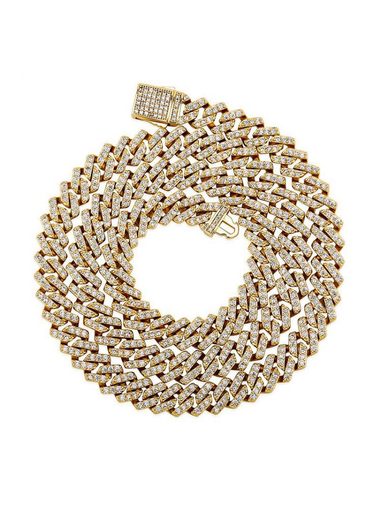Pendant Necklaces High Qulity 8mm Miami Cuban Chain Copper Choker Necklace 5a Cubic Zircon Stone Gold Silver Color Hip Hop Jewelry Men Women
Pendant Necklaces High Qulity 8mm Miami Cuban Chain Copper Choker Necklace 5a Cubic Zircon Stone Gold Silver Color Hip Hop Jewelry Men Women