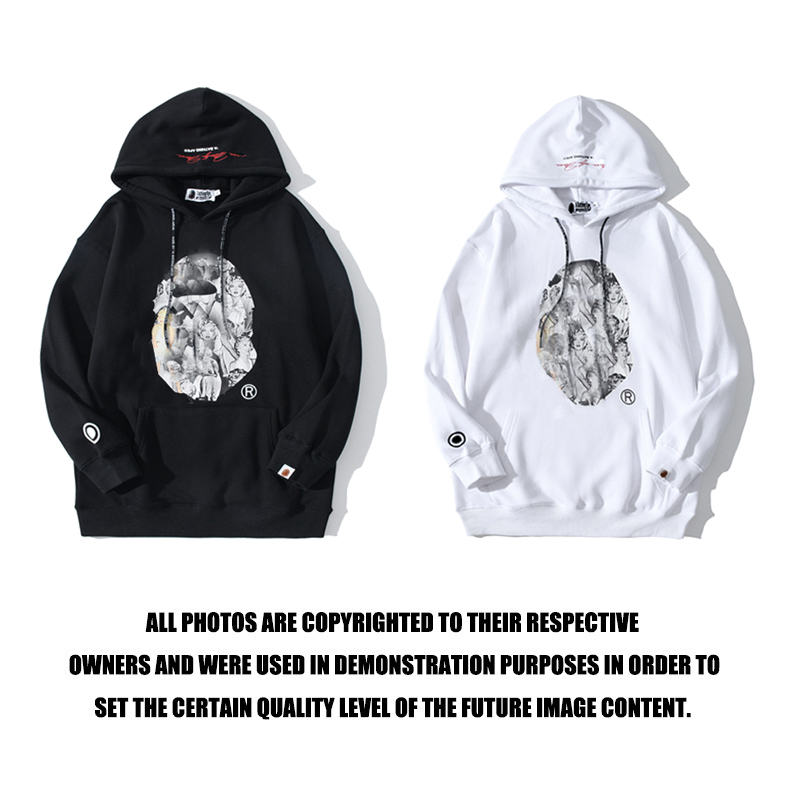 Men's and women's hoodies are 100% cotton high quality bathing ape joint designer clothing In spring, autumn Ape 
Men's and women's hoodies are 100% cotton high quality bathing ape joint designer clothing In spring, autumn Ape