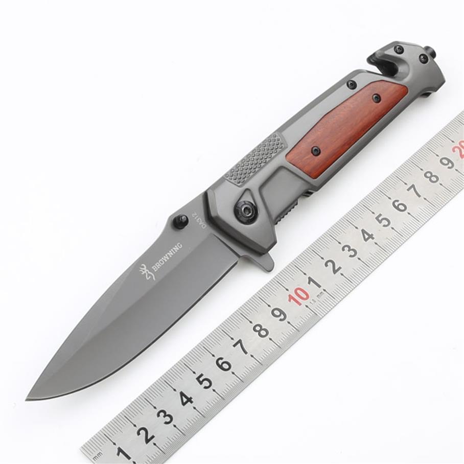 2021 Browning DA312 Titanium Tactical Folding Knife Fast Open Wood Handle Outdoor Camping Hunting Hiking Survival Combat Rescue ED320c
2021 Browning DA312 Titanium Tactical Folding Knife Fast Open Wood Handle Outdoor Camping Hunting Hiking Survival Combat Rescue ED320c
