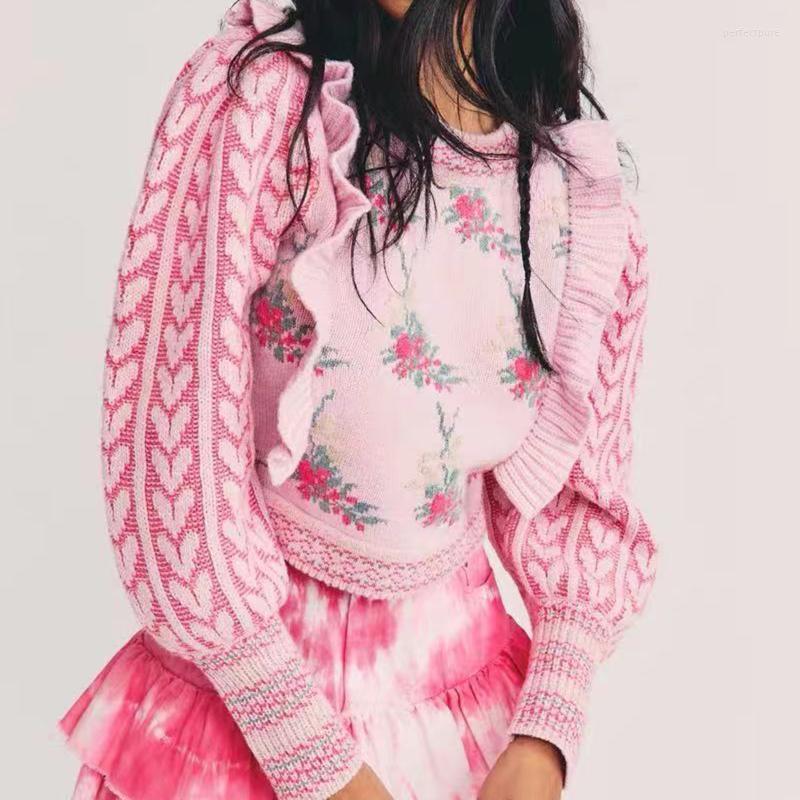 Women' Sweaters Pirate Hippie Floral Printed Patchwork Sweater Design Boho Women Knitted Vintage Female Autumn Chic Outwear Tops Perf22, Pink
Women' Sweaters Pirate Hippie Floral Printed Patchwork Sweater Design Boho Women Knitted Vintage Female Autumn Chic Outwear Tops Perf22, Pink