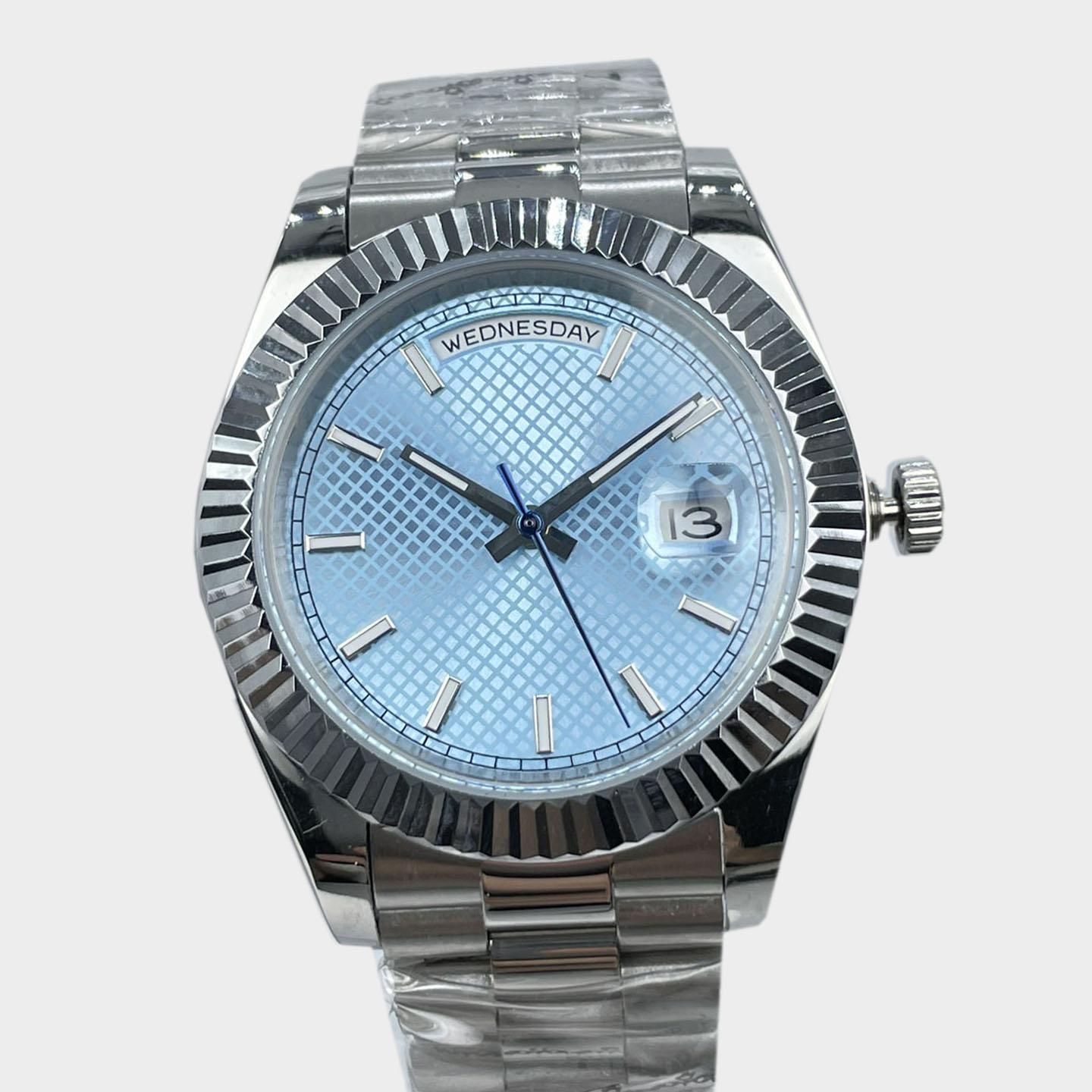 2022 New Design Men's Watches Top Brand Luxury Automatic Mechanical 36mm Ice Blue
2022 New Design Men's Watches Top Brand Luxury Automatic Mechanical 36mm Ice Blue