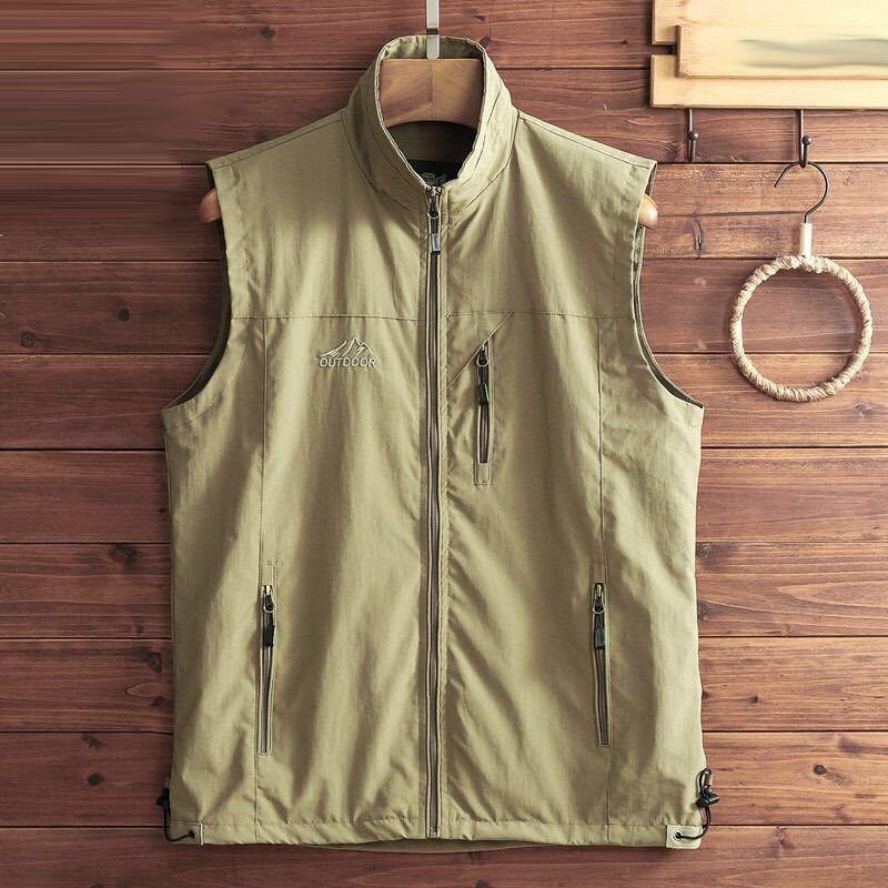Men's Vests Summer Men's Outerwear Clothing Male Coat Sleeveless Fishing Sportswear Mesh Jacket Overalls Climbing Working Cargo Vest For, Black
Men's Vests Summer Men's Outerwear Clothing Male Coat Sleeveless Fishing Sportswear Mesh Jacket Overalls Climbing Working Cargo Vest For, Black
