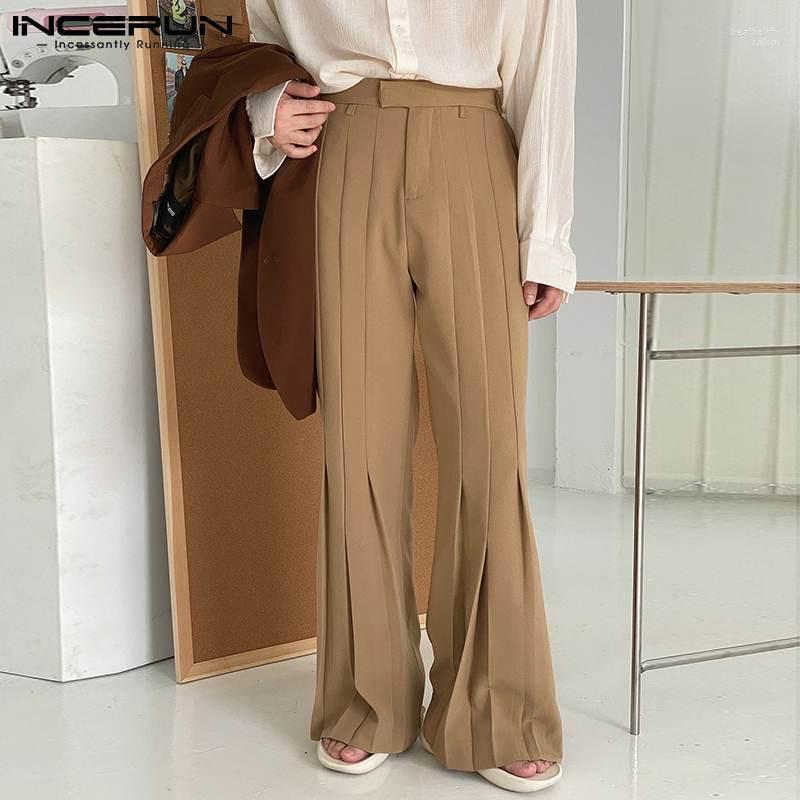 Men' Pants Men Joggers Button Folds Solid Color Streetwear Baggy Casual Wide Leg Trousers 2022 Fashion Pantalones Hombre INCERUN 7 Heat22, Black
Men' Pants Men Joggers Button Folds Solid Color Streetwear Baggy Casual Wide Leg Trousers 2022 Fashion Pantalones Hombre INCERUN 7 Heat22, Black