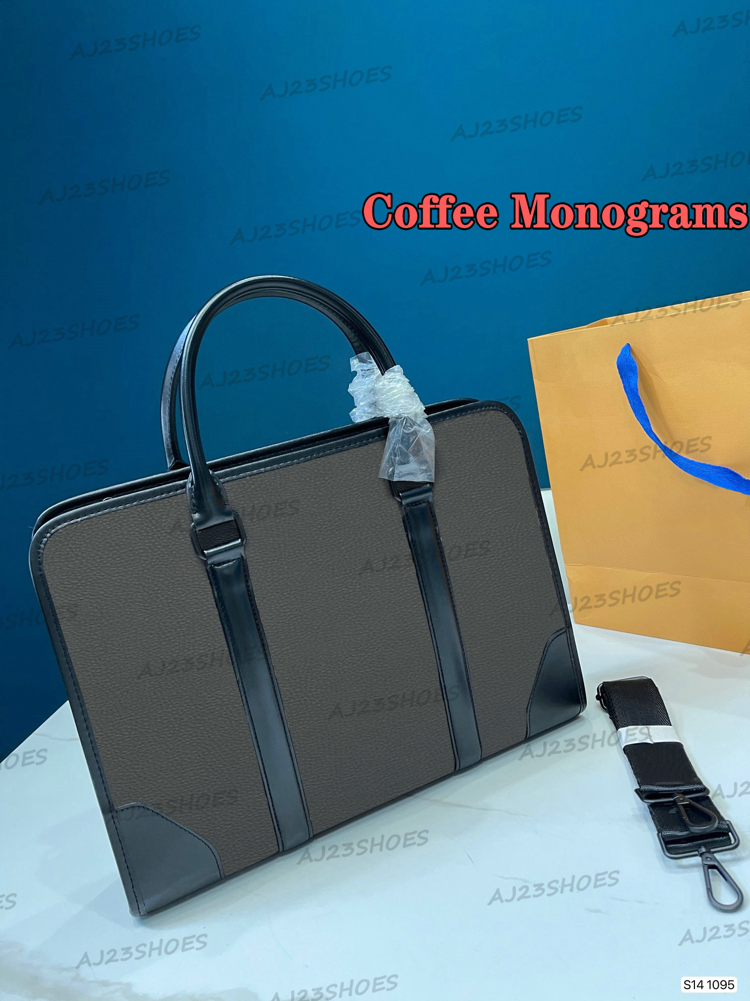 M45265 SAC PLAT HORIZ BRIEFCASE Men Eclipse canvas Purse letter print BRIEFCASE portfolio attache tote Handbag Shoulder leather, 01
M45265 SAC PLAT HORIZ BRIEFCASE Men Eclipse canvas Purse letter print BRIEFCASE portfolio attache tote Handbag Shoulder leather, 01