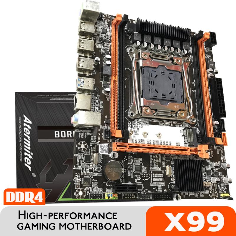 

Motherboards Atermiter X99 D4 Motherboard Slot LGA2011-3 USB3.0 NVME M.2 SSD Support DDR4 REG ECC Memory And Inter Xeon E5 V3 V4 Processor