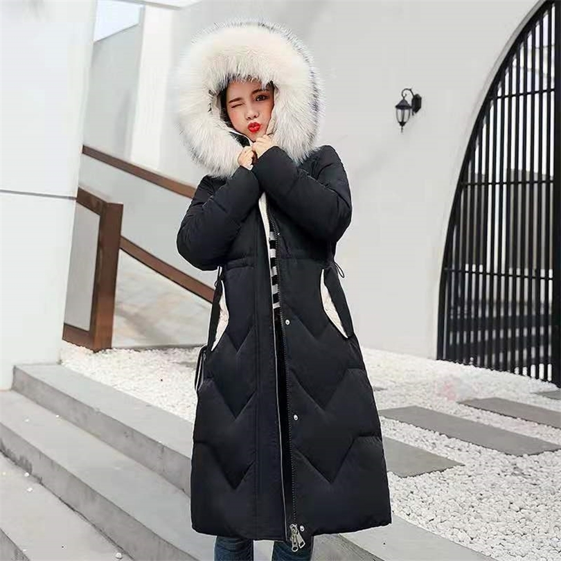 winter jacket women new Korean midlength coat women down cotton jacket fashion thicker loose parkas woman TYJTJY 201019
