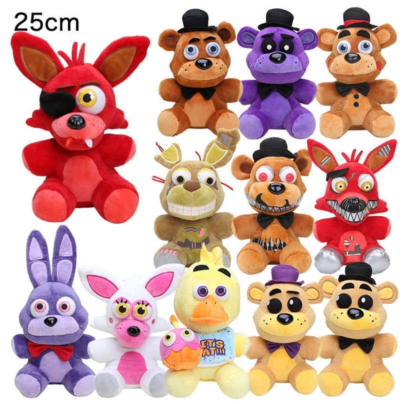 25cm fnaf plush toy Golden Fazbear Mangle bonnie foxy Stuffed Doll Toys Sister Location 220504
25cm fnaf plush toy Golden Fazbear Mangle bonnie foxy Stuffed Doll Toys Sister Location 220504