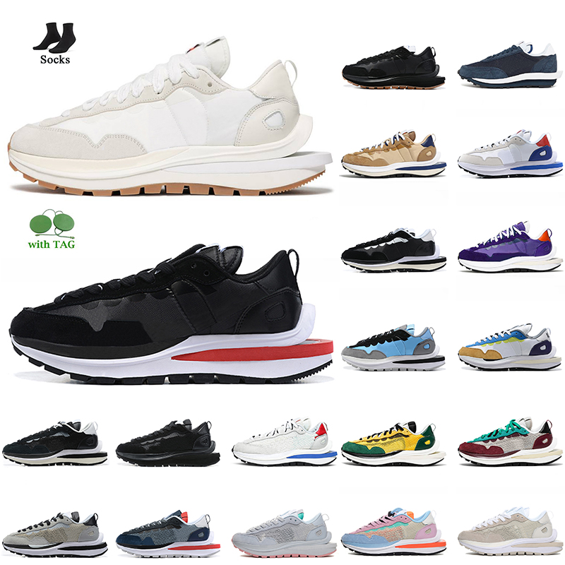 Running Shoes High Quality Women Mens Vaporwaffle Pegasus Trainers Fragment Sneakers Sail Gum Black Red Nylon White CLOT Kiss of Death Waffle Outdoor Jogging Sports, D27 nylon white 36-45
Running Shoes High Quality Women Mens Vaporwaffle Pegasus Trainers Fragment Sneakers Sail Gum Black Red Nylon White CLOT Kiss of Death Waffle Outdoor Jogging Sports, D27 nylon white 36-45