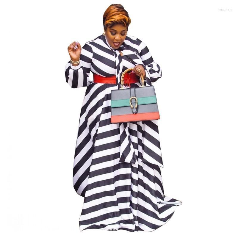 Plus Size Dresses 2022 Fall Fashion Dress 3XL 4XL Women Clothing Sexy Black White Striped Print Big Swing Party Elegant Vestidos Jona22
Plus Size Dresses 2022 Fall Fashion Dress 3XL 4XL Women Clothing Sexy Black White Striped Print Big Swing Party Elegant Vestidos Jona22