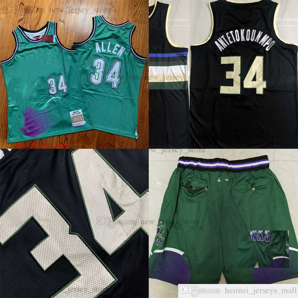 Mitchell and Ness Authentic Embroidery Basketball 34 Ray Giannis Allen Jerseys Antetokounmpo Retro Green 1996-97 Breathable Sport Real Stitched Black Shorts, Authenticstitched
Mitchell and Ness Authentic Embroidery Basketball 34 Ray Giannis Allen Jerseys Antetokounmpo Retro Green 1996-97 Breathable Sport Real Stitched Black Shorts, Authenticstitched