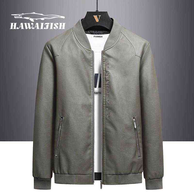 HAWAIFISH Faux Leather Jacket Men's Leather Jacket Casual Warm Coat Windproof Coat 2021 Fall Men's Leather Jacket and Coat T220728, Army green
HAWAIFISH Faux Leather Jacket Men's Leather Jacket Casual Warm Coat Windproof Coat 2021 Fall Men's Leather Jacket and Coat T220728, Army green