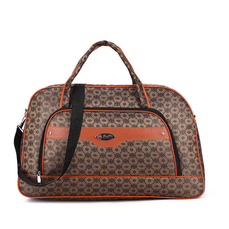 Duffel Bags Luxury Designer Brand Handbag Super Large Capacity Travel Bag Luggage Ladies Oxford Waterproof Men/women Luggage Duffle Bag 220614, Dark brown 1
Duffel Bags Luxury Designer Brand Handbag Super Large Capacity Travel Bag Luggage Ladies Oxford Waterproof Men/women Luggage Duffle Bag 220614, Dark brown 1