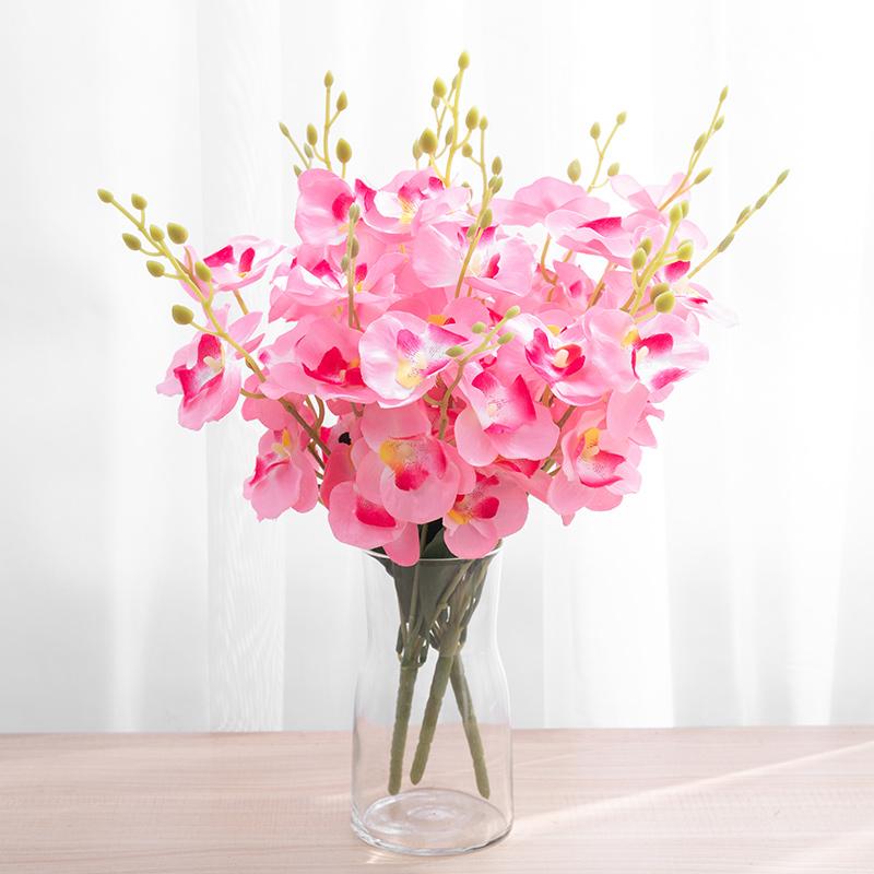 Decorative Flowers & Wreaths Silk Artificial Butterfly Orchid Wedding Home Table Decoration Pink Phalaenopsis Fake Bouquet Centerpieces Acce, White
Decorative Flowers & Wreaths Silk Artificial Butterfly Orchid Wedding Home Table Decoration Pink Phalaenopsis Fake Bouquet Centerpieces Acce, White