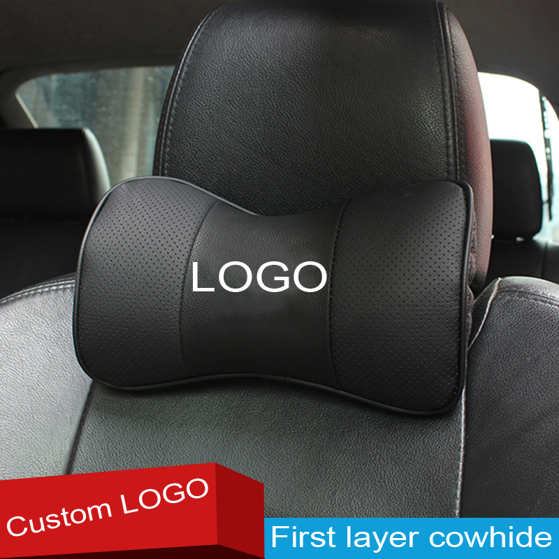 2Pcs Car neck Pillow Genuine Leather PP cotton Car Seat Rest Cushion Headrest fit For Audi BMW Mercedes kia Jaguar JEEP Lexus Nissan Honda Mazda Hyundai etc. Black
2Pcs Car neck Pillow Genuine Leather PP cotton Car Seat Rest Cushion Headrest fit For Audi BMW Mercedes kia Jaguar JEEP Lexus Nissan Honda Mazda Hyundai etc. Black