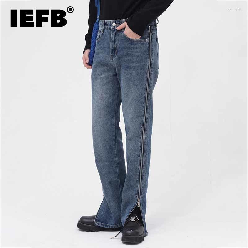 Men' Jeans Men' Side Zipped Split Blue Spring 2022 Loose Vintage Streetwear Denim Trousers Manswear Korean Long Pants D1549Men' Heat2
Men' Jeans Men' Side Zipped Split Blue Spring 2022 Loose Vintage Streetwear Denim Trousers Manswear Korean Long Pants D1549Men' Heat2