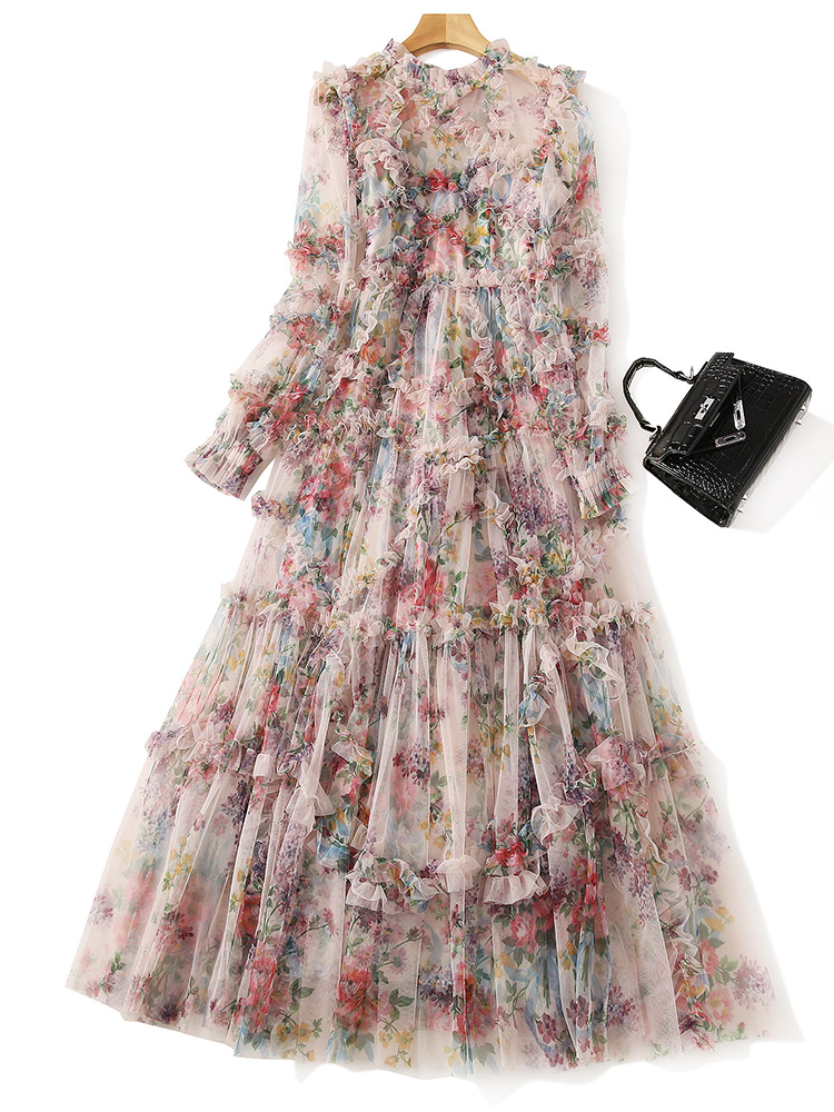 Spring Summer Luxury Ruffles Layered Cake Long Maxi Dress Party Wedding Evening Ball Gown Romantic Floral Gauze Vestidos, Short sleeve
Spring Summer Luxury Ruffles Layered Cake Long Maxi Dress Party Wedding Evening Ball Gown Romantic Floral Gauze Vestidos, Short sleeve