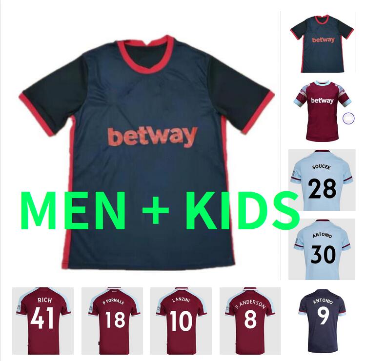 21 22 23 WEST LANZINI NOBLE BOWEN Soccer Jerseys HAM 2021 2022 2023 Home Away LINGARD YARMOLENKO ANTONIO Football Shirt FORNALS CRESSWELL Mens Kids Kit set Jersey, 21 22 home jersey
21 22 23 WEST LANZINI NOBLE BOWEN Soccer Jerseys HAM 2021 2022 2023 Home Away LINGARD YARMOLENKO ANTONIO Football Shirt FORNALS CRESSWELL Mens Kids Kit set Jersey, 21 22 home jersey