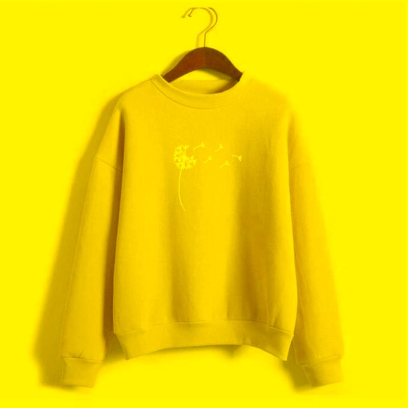 Women's Hoodies & Sweatshirts DANDELION Print Women Casual Funny Hoodie Gift For Lady Yong Girl Top O-neck SweatshirtWILDFLOWER DAWomen's, Light green-w
Women's Hoodies & Sweatshirts DANDELION Print Women Casual Funny Hoodie Gift For Lady Yong Girl Top O-neck SweatshirtWILDFLOWER DAWomen's, Light green-w