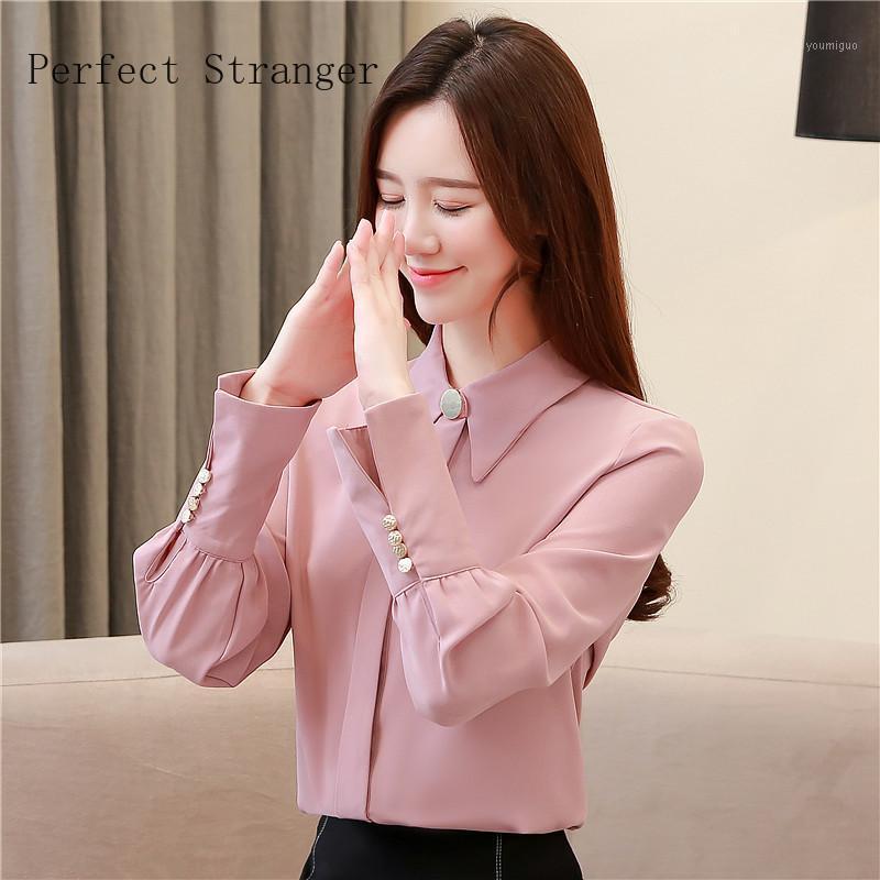 Spring Arrival High QualityTurn Down Collar Long Sleeve Women Chiffon Blouse Women' Blouses & Shirts, Meiguise
Spring Arrival High QualityTurn Down Collar Long Sleeve Women Chiffon Blouse Women' Blouses & Shirts, Meiguise