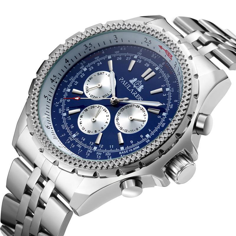 Armbanduhren Mode Mechanische Uhr Männer Business Klassische Rückseite Abdeckung Edelstahl Armband Uhr Relogio Masculino 2022 ArmbanduhrenWris