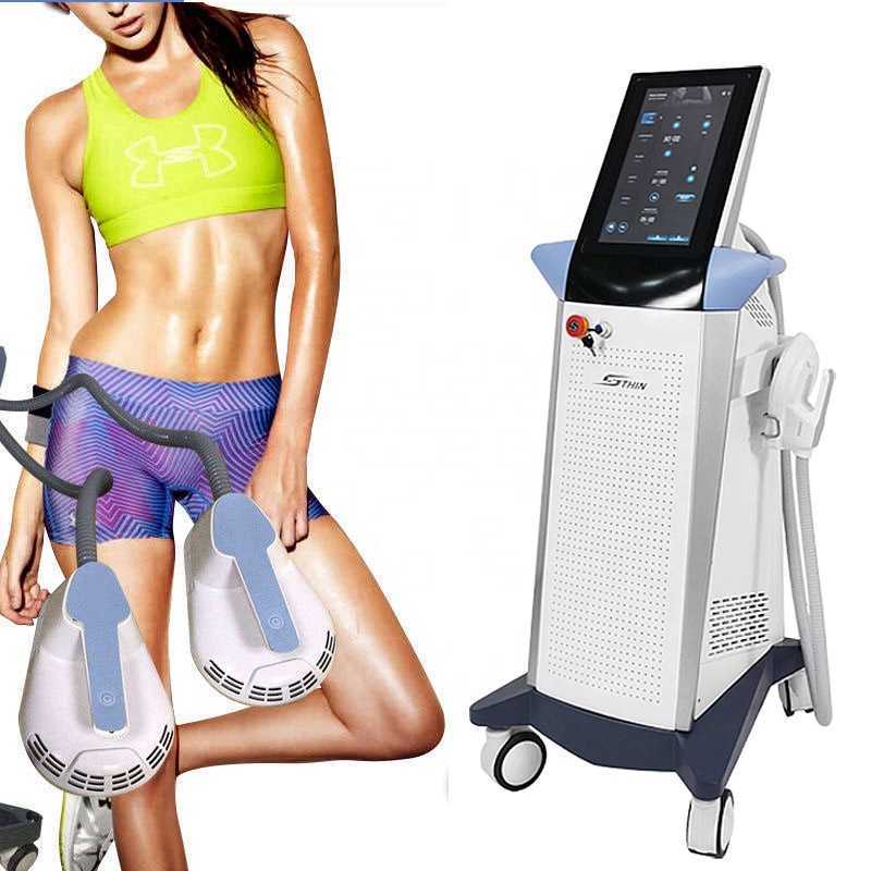 2022 Emslim body sculpting machine 7 tesla 2 handles electromagnetic building muscle stimulator machine hi-emt emslim neo